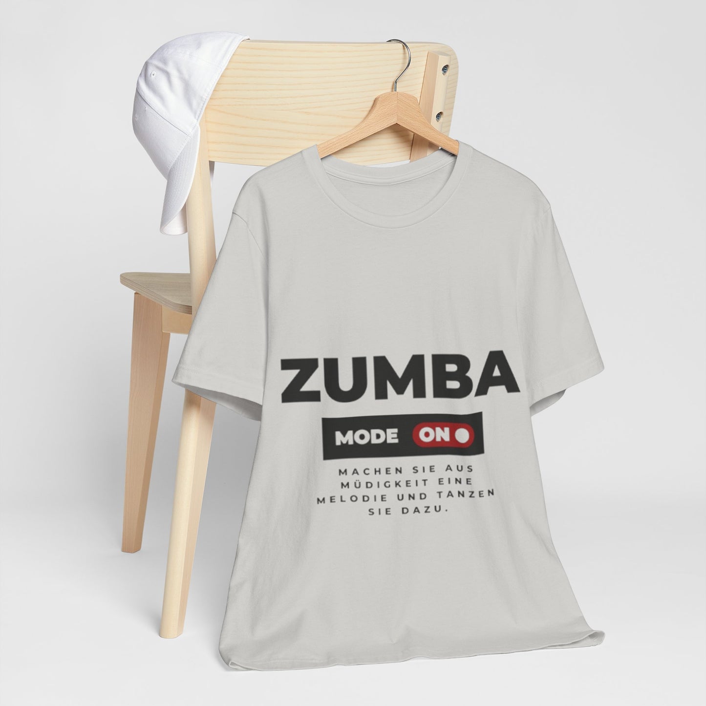 Zumba Mode On Unisex Tee, Fitness Shirt, Dance Apparel, Workout Top, Gift for Zumba Lovers, Activewear