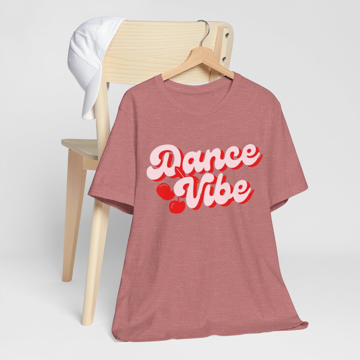 Dance Vibe Unisex Tee, Groovy T-Shirt for Dancers, Retro Style Tee, Summer Festival Shirt, Gift for Dance Lovers