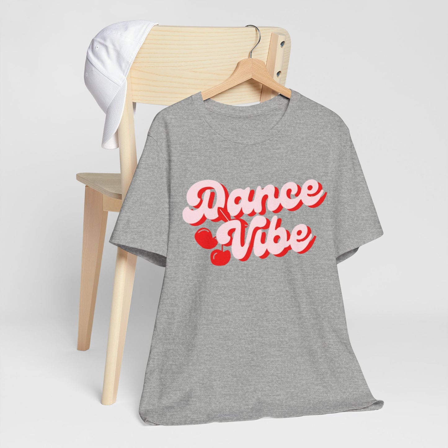 Dance Vibe Unisex Tee, Groovy T-Shirt for Dancers, Retro Style Tee, Summer Festival Shirt, Gift for Dance Lovers