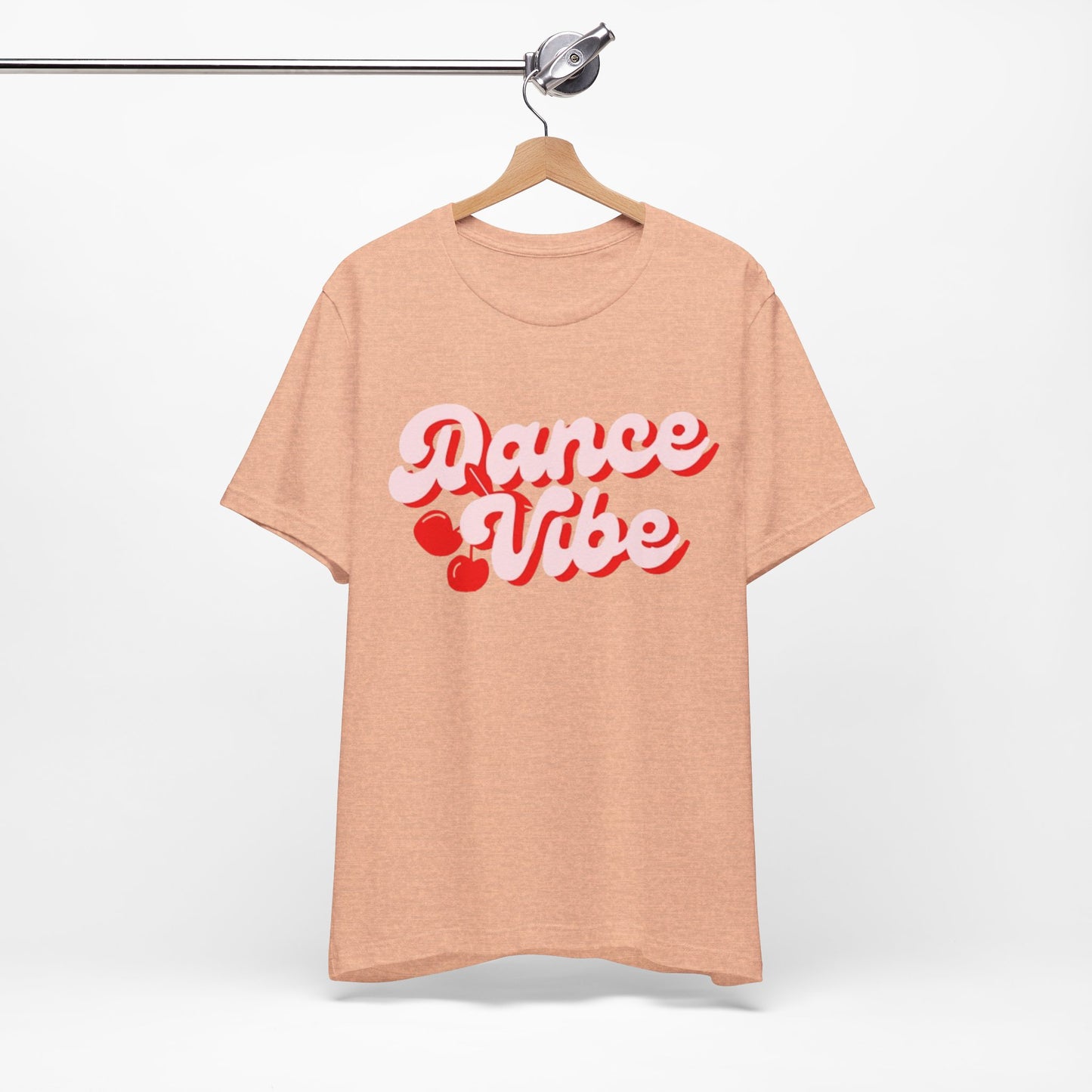 Dance Vibe Unisex Tee, Groovy T-Shirt for Dancers, Retro Style Tee, Summer Festival Shirt, Gift for Dance Lovers